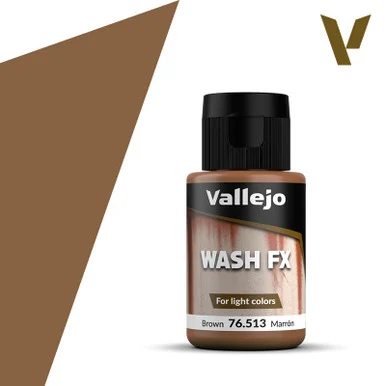 Vallejo 76.513 Brown Wash 35Ml