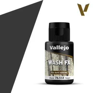 Vallejo 76.518 Black Wash 35Ml