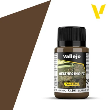 Vallejo 73.801 European Splash Mud 40ml