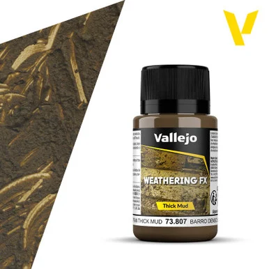 Vallejo 73.807 European Thick Mud 40ml