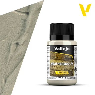Vallejo 73.810 Light Brown Thick Mud 40ml