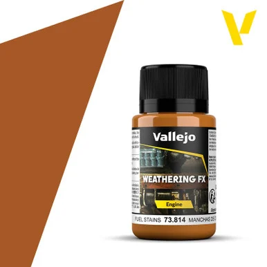 Vallejo 73.814 Fuel Stains 40ml