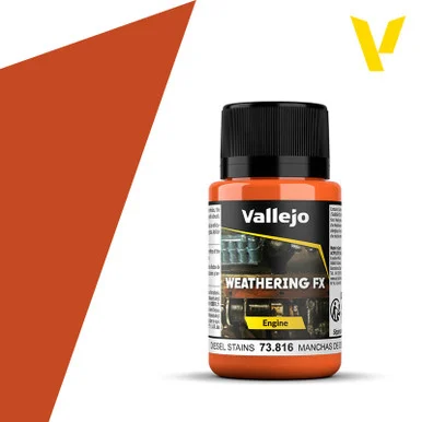 Vallejo 73.816 Diesel Stains 40ml