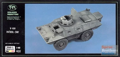 VER0468 1:48 Verlinden V-100 Patrol Car