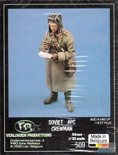 VER0509 1:35 Verlinden Figure Set - Soviet APC Crewman (1 figure)