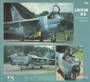 VER0541 Verlinden Lock On Book - A-7D A-7K Corsair II
