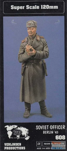 VER0608 120mm Verlinden Figure - Soviet Officer Berlin 1945