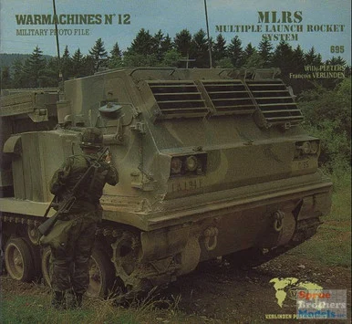 VER0695 Verlinden WarMachines Book - MLRS Multiple Launch Rocket System