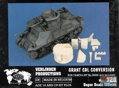VER0728 120mm Verlinden Grant CDL Conversion (TAM kit)