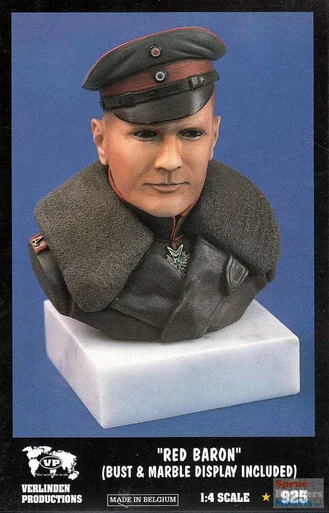 VER0925 1:4 Verlinden Figure Bust - Red Baron