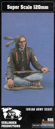VER0935 120mm Verlinden Figure - Indian Army Scout