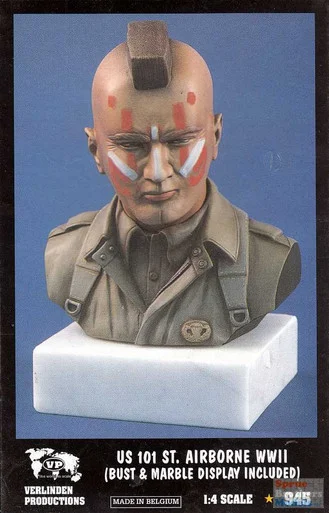 VER0945 1:4 Verlinden Figure Bust - US 101st Airborne WW2