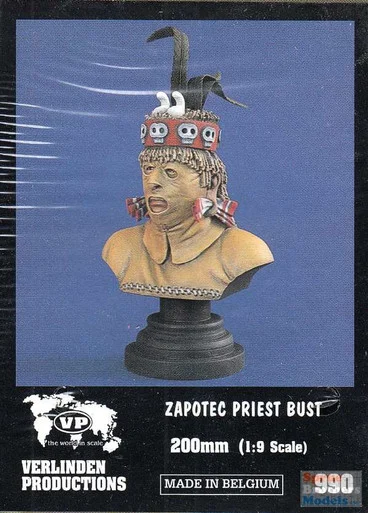 VER0990 200mm Verlinden Bust - Zapotec Priest