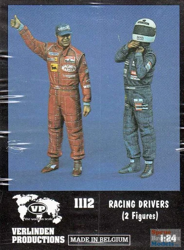 VER1112 1:24 Verlinden Figure Set - Racing Drivers (2 figures)