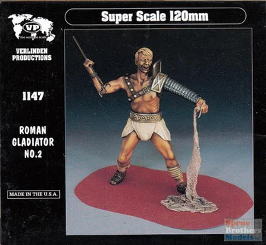 VER1147 120mm Verlinden Figure - Roman Gladiator No.2