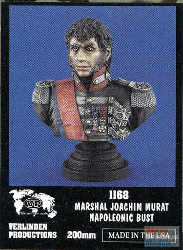 VER1168 200mm Verlinden Bust - Napoleonic Marshal Joachim Murat