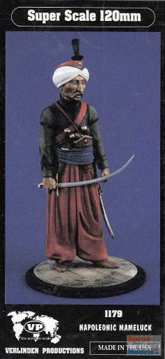 VER1179 120mm Verlinden Figure - Napoleonic Mameluck