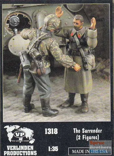 VER1318 1:35 Verlinden 'The Surrender' Figure Set (2 figures)