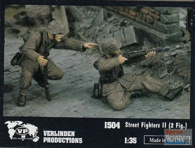 VER1504 1:35 Verlinden Street Fighters II (2 figure set)