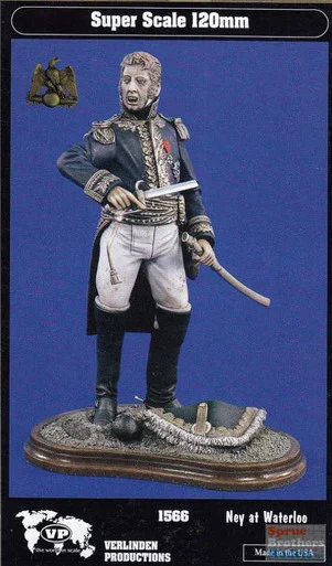 VER1566 120mm Verlinden Figure - Ney at Waterloo