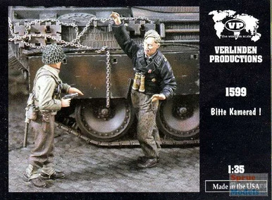 VER1599 1:35 Verlinden Figure Set - Bitte Kamerad! (2 figures)