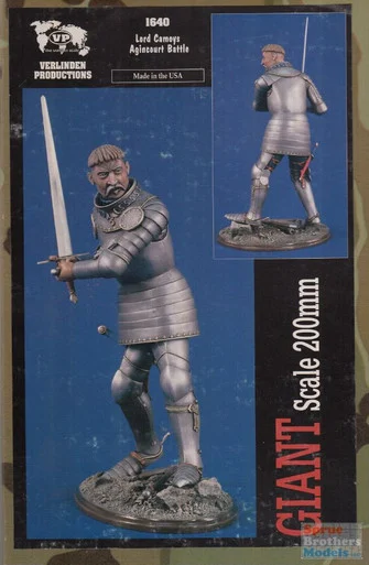 VER1640 200mm Verlinden Figure - Lord Camoys Agincourt Battle