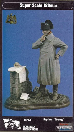 VER1674 120mm Verlinden Figure - Napoleon "Strategy"
