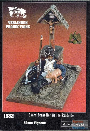 VER1932 54mm Verlinden Vignette - Guard Grenadier at the Roadside