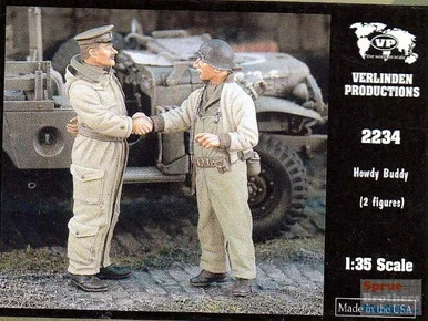 VER2234 1:35 Verlinden Howdy Buddy Figure Set (2 Figures)