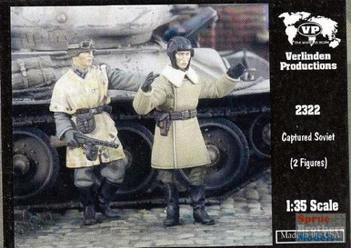 VER2322 1:35 Verlinden Figure Set - Captured Soviet (2 Figure Set)
