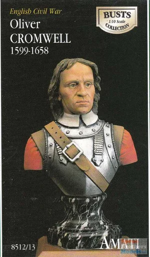 VER8512/13 1:10 Verlinden/Amati Figure - Oliver Cromwell 1599-1658