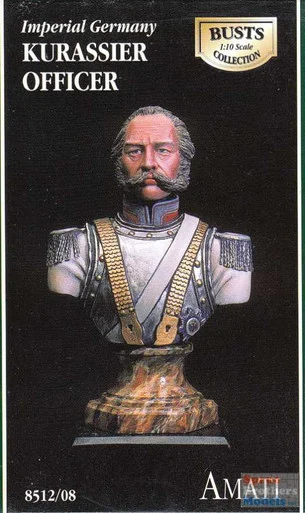VER8512/08 1:10 Verlinden/Amati Bust - Kurassier Officer Imperial Germany