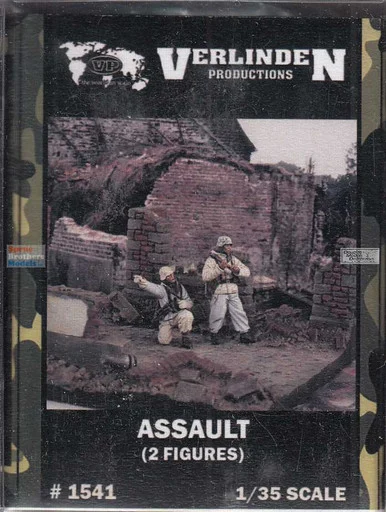 VERN1541 1:35 Verlinden Assault (2 figures)