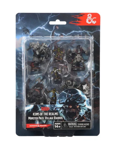 Wizkids 72929 Dungeons & Dragons Icons of the Realms Monster Pack - Village Raiders