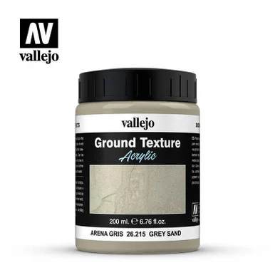 Vallejo 200ml Bottle Grey Sand Earth Effect