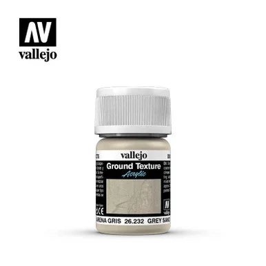Vallejo 35ml Bottle Grey Sand Ground Texture Diorama Effect