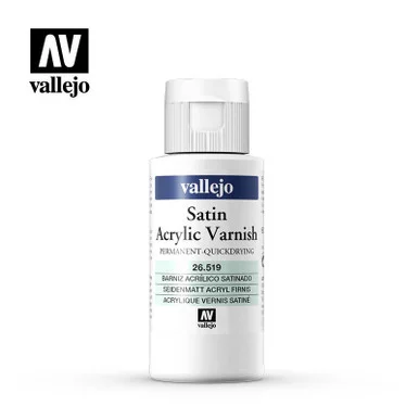 Vallejo 60ml Bottle Satin Varnish