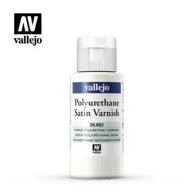 Vallejo 60ml Bottle Polyurethane Satin Varnish