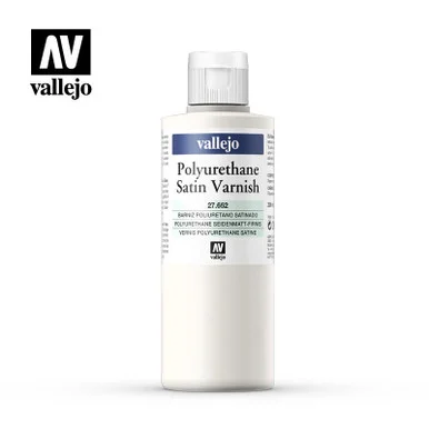 Vallejo 200ml Bottle Polyurethane Satin Varnish