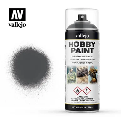 Vallejo Paint Panzer Grey AFV Solvent-Based Acrylic Paint 400ml Spray