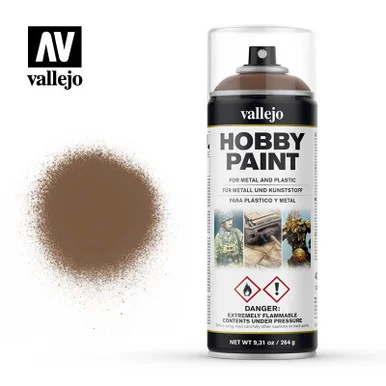 Vallejo Paint Beasty Brown Fantasy Solvent-Based Acrylic Paint 400ml Spray