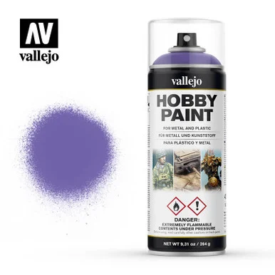 Vallejo Paint Alien Purple Fantasy Solvent-Based Acrylic Paint 400ml Spray