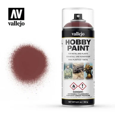 Vallejo Paint Gory Red Fantasy Solvent-Based Acrylic Paint 400ml Spray