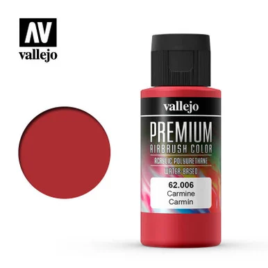 Vallejo Paint 60ml Bottle Carmine Premium