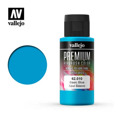 Vallejo Paint 60ml Bottle Basic Blue Premium
