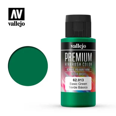 Vallejo Paint 60ml Bottle Basic Green Premium