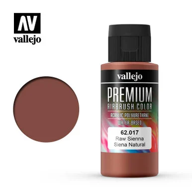 Vallejo Paint 60ml Bottle Raw Sienna Premium