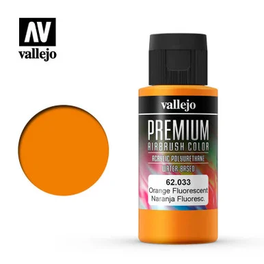 Vallejo Paint 60ml Bottle Fluorescent Orange Premium
