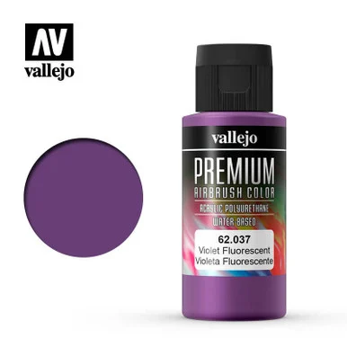 Vallejo Paint 60ml Bottle Fluorescent Violet Premium