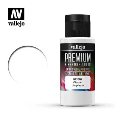 Vallejo Paint 60ml Bottle Airbrush Cleaner Premium